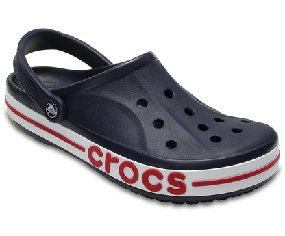 Crocs Bayaband Casual Sandal (Navy Blue - Red)